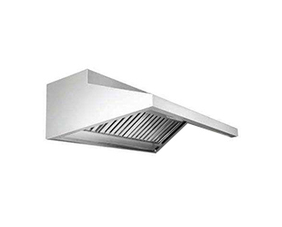 靠墻型油網(wǎng)煙罩 尺寸:2000x1100x550mm